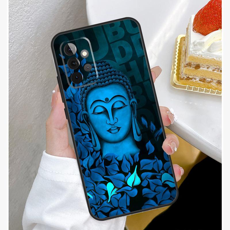 Чехол с Буддой Шакьямуни для Samsung Galaxy A55 A35 A15 A14 A34 A54 A73 A53 A33 A23 A13 A12 A32 A52 A51