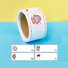 60Pcs/Roll Cartoon Name Sticker Self-adhesive Tag Sticker Portable Labels Sticker
