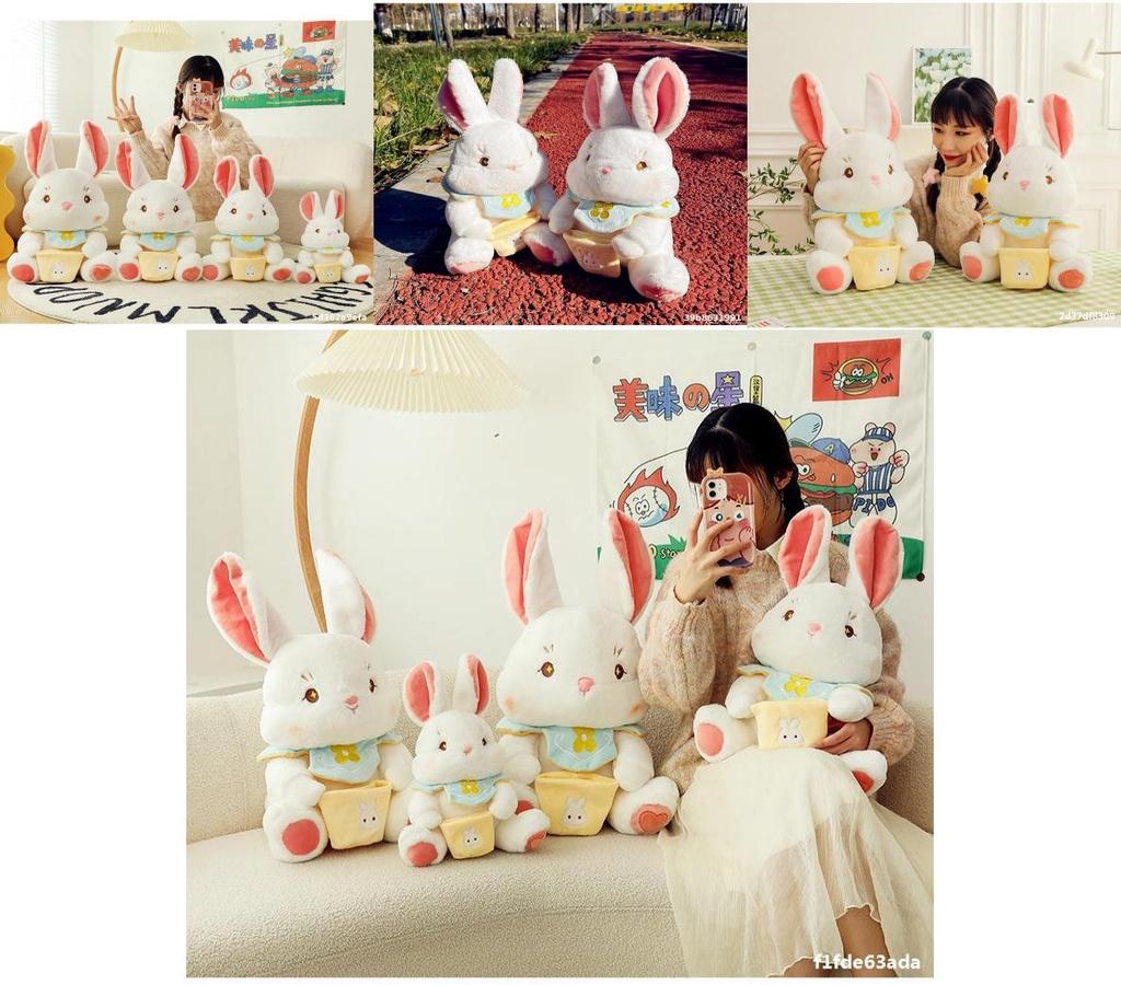 Очаровательная плюшевая кукла Фея-кролик для девочек, мягкая и приятная на ощупь, идеальный подарок на день рождения