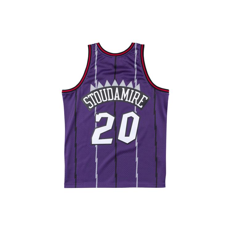 Баскетбольная майка Mitchell & Ness Унисекс Фиолетовая SMJYGS18379-TRAPURP95DSD