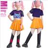 Girls K-pop Rumi Zoey Cosplay Huntrix Costume 3D Print Demon Hunters Rumi Mira Stage Costumes Kids Halloween Party Clolthes