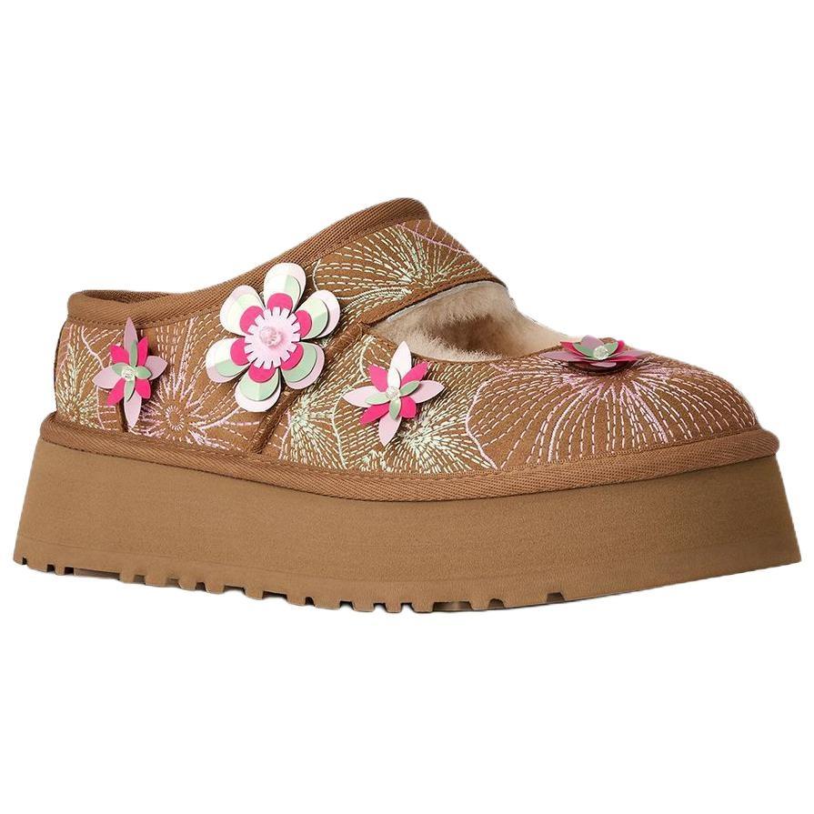 (WMNS) UGG Bea Mary Jane Meadow 'Chestnut' Women's 1177151-CHE
