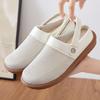 Fashion Women Casual Shoes Flat Slip On Soft Sole Simple Japanese Style Solid Color Platforms Sandals