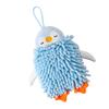 Lovely Penguin Chenille Hand Towel Quick Drying And Easy To Hang For Home Decoration Hand Towels 1PC