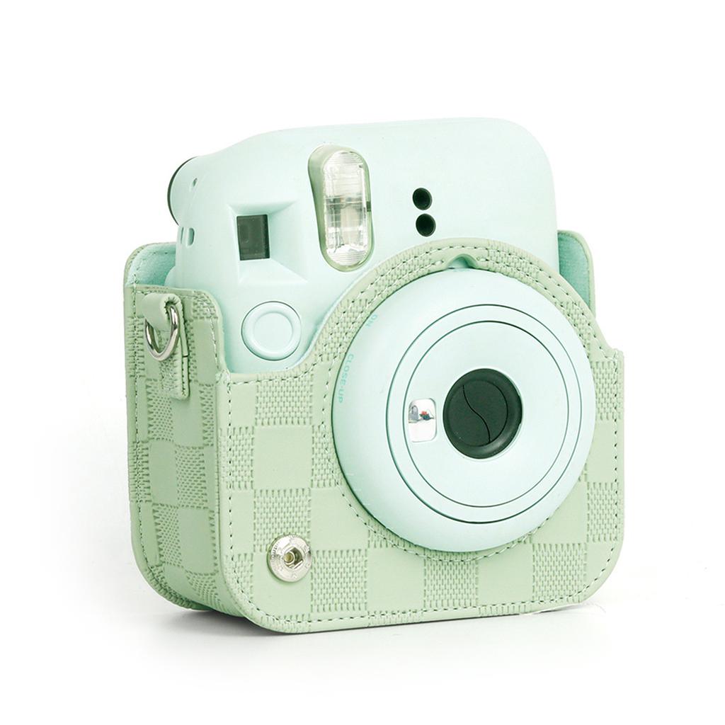 Портативная сумка для камеры, небольшой чехол для камеры, сумка через плечо из искусственной кожи, модный чехол для камеры Mini12