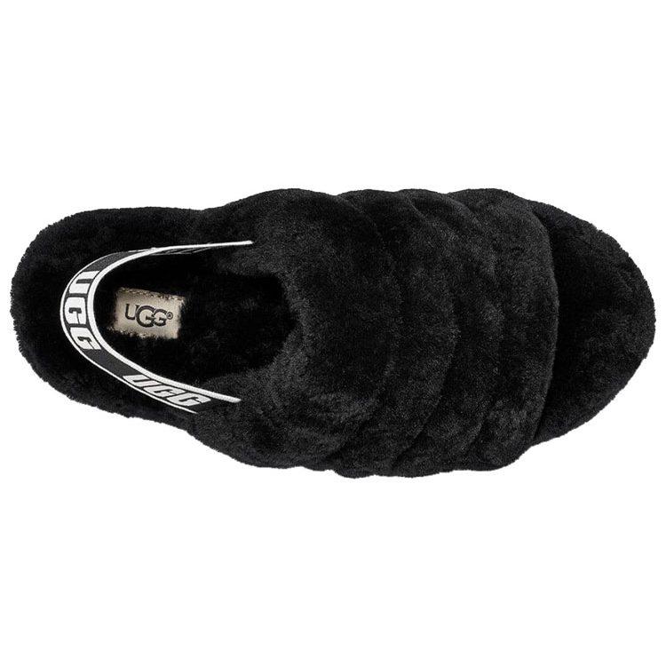 UGG FLUFF YEAH Шлепанцы женские 1095119-BLK