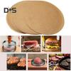 200 шт. термостойкая бумага для пирожков с гамбургерами, сепаратор для мяса, экологически чистая подкладка для блинов с мясом для барбекю, бумажная подкладка