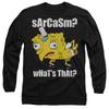 SpongeBob SquarePants Unisex Adult Sarcasm Meme T-Shirt