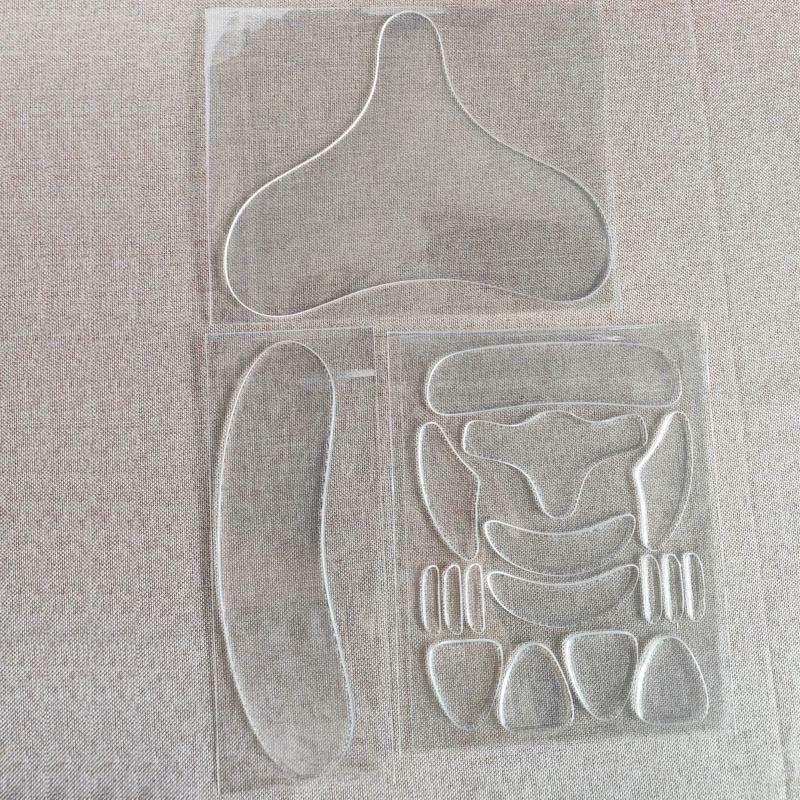 Silicone Anti-Wrinkle Patches Set for Face, Neck Chest Reusable Lifting Smoothing Patches for Forehead, Eye, Neck Dcollet