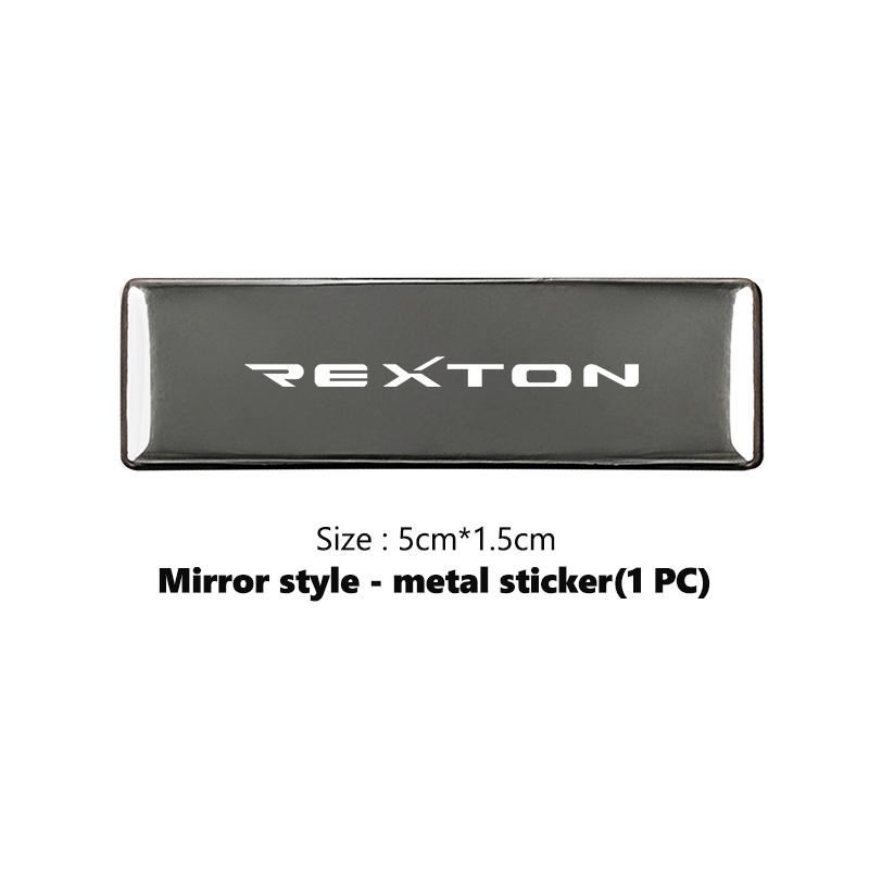 BMB1 Car Body Sticker Badge Auto Styling Decoration Accessories For SsangYong Kyron Actyon Sport Tivoli Torres Korando C300 Musso