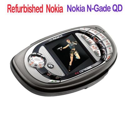 Восстановленный оригинальный мобильный телефон Nokia N-Gage QD с 1 SIM-картой
