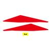 POSFIRA Motorcycle Rear Seat Sticker Vinyl Decals for Honda CB1000R 2018-2024 2023 2022 2021 2020 CB 1000R 1000 R Accessories