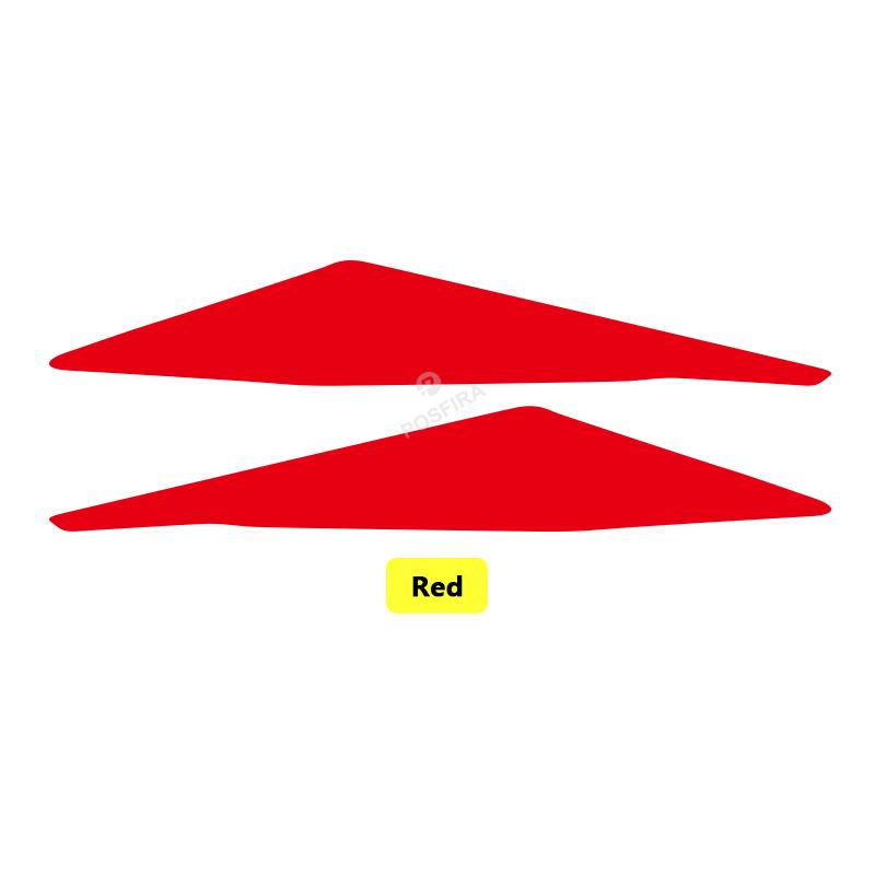 POSFIRA Motorcycle Rear Seat Sticker Vinyl Decals for Honda CB1000R 2018-2024 2023 2022 2021 2020 CB 1000R 1000 R Accessories