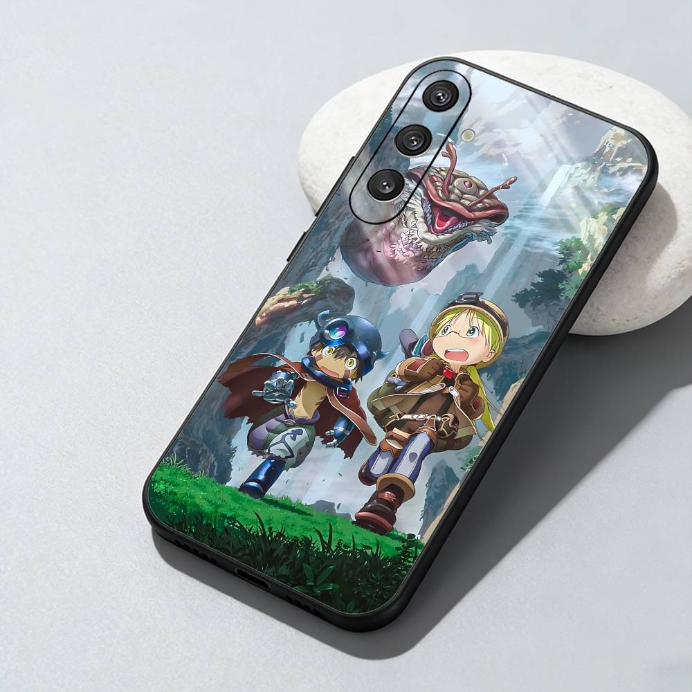 Чехол для телефона R-Riko Anime Reg Made in A-Abyss Для Samsung Galaxy A73, A72, A71, A70, A52, A51 Другие Мягкий Черный Чехол