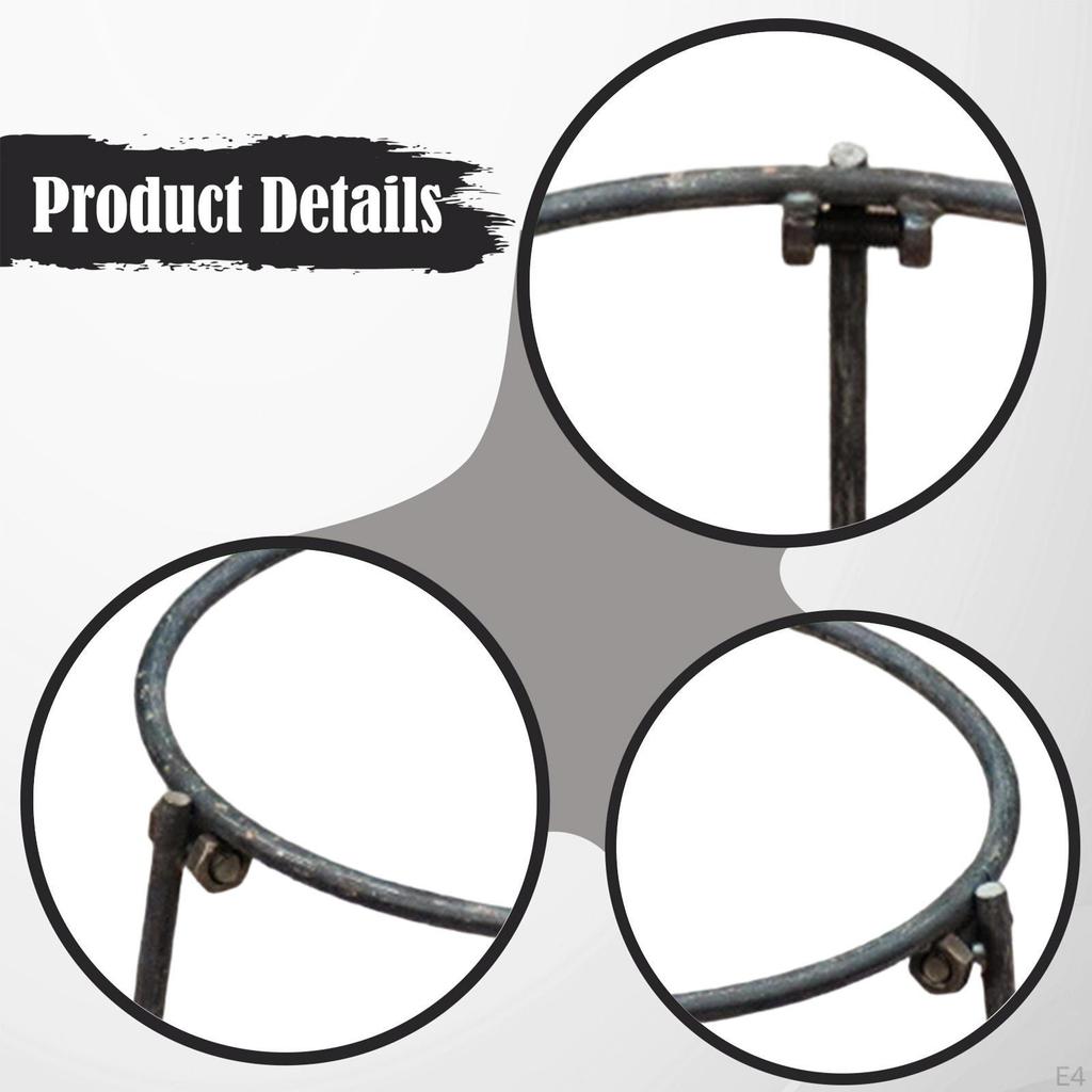 Тренога для костра Складная стойка для котелка/гриля для кемпинга и пикника