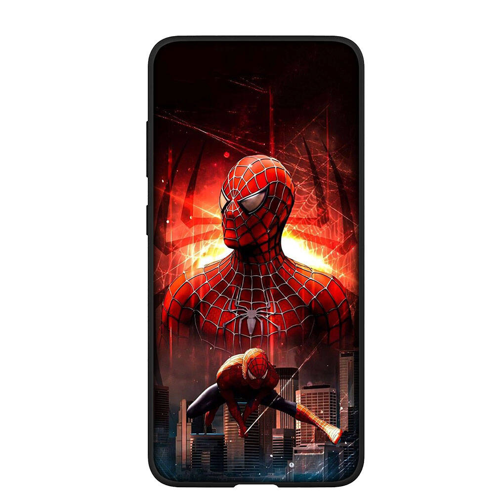 Phone Case for Samsung Galaxy S25 S23 S22 S24 Ultra FE A05 A06 A15 A16 A36 A37 A35 A54 A55 A56 A57 A25 A26 A53 A17 Marvel Spiderman Spider Man Cover