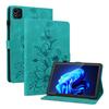 Подходит для itel Pad One 10.1 плоский кожаный чехол, Redmi pad pro 12.1 матовая лилия карта