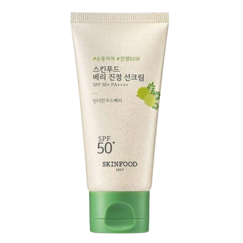 SKINFOOD Berry Soothing Sunscreen SPF50+ PA++++ Calming UV Protection 50ml