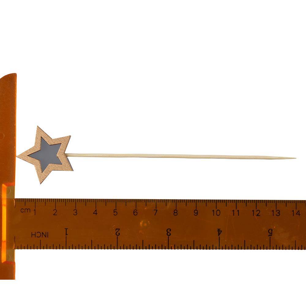 50 Pcs 5.5 Inch Fruit Bamboo Skewers Bamboo Disposable Bamboo Fruit Skewers  Food