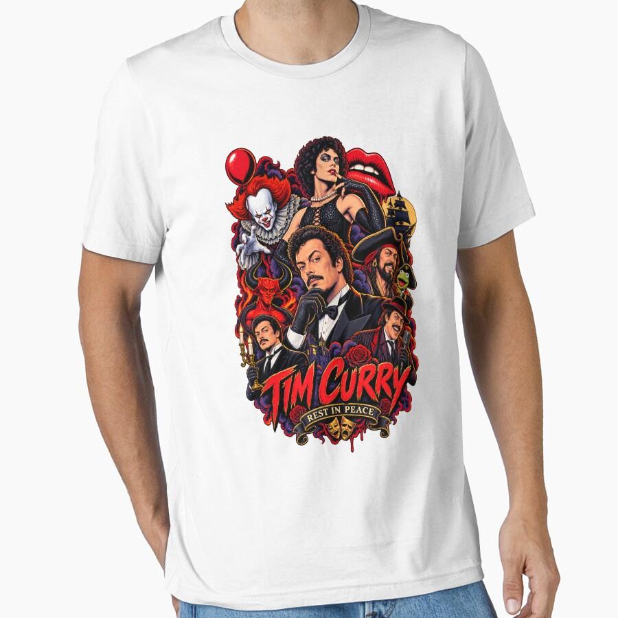 Tim Curry – Legendary Roles Retro Tribute Essential T-Shirt