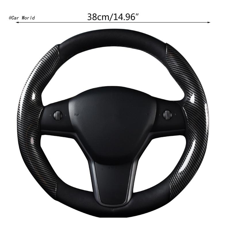 6XDB анти-меховой автомобильный чехол на руль, декорации, чехлы, протектор, универсальный для модели 3