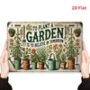 2D Flat, [2D Flat]1pcs 20.32x30.48cm 2D Flat Sign/garden decor/Tin Sign- Rectangular Iron Wall Art, Durable, Windproof & Waterpr