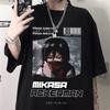 Горячее Аниме Финальный Сезон Атака Титанов Футболка Женская Мужская Каваи Летняя Повседневная Свободная С Круглым Вырезом Короткий Рукав Топы Харадзюку Футболка