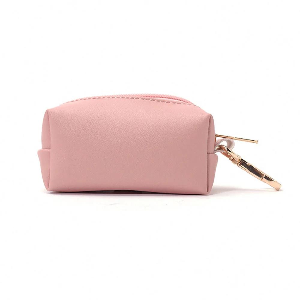 Портативный диспенсер для пакетов для собачьих экскрементов, кожаный кошелек из ПУ для домашних животных, держатель для пакетов для отходов для путешествий на открытом воздухе, инструменты для приучения к туалету