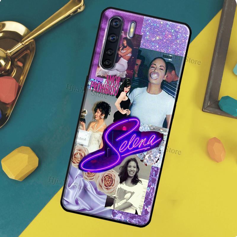 Selena Quintanilla Case For OPPO A96 A76 A16 A94 A74 A54 A77 A17 A16 A52 A72 A91 A93 A5 A9 A31 A53 A57s Cover
