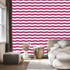 Purple and white stripes wallpaper, purple background for living room and bedroom 50x1000