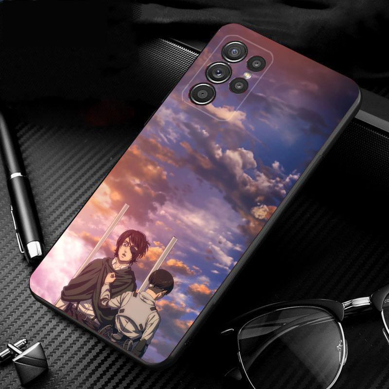 Levi Ackerman Phone Case For Samsung Galaxy S25 S24 S23 S22 S21 Ultra S24 S23 S22 S21 S25 Plus S24 S20 FE