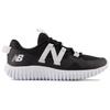 V2 Comfortable Abrasion Resistant Low Top Running Shoes Black White Kids' PTPGRVAC