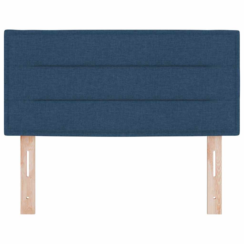 Headboard Blue 100 cm Fabric