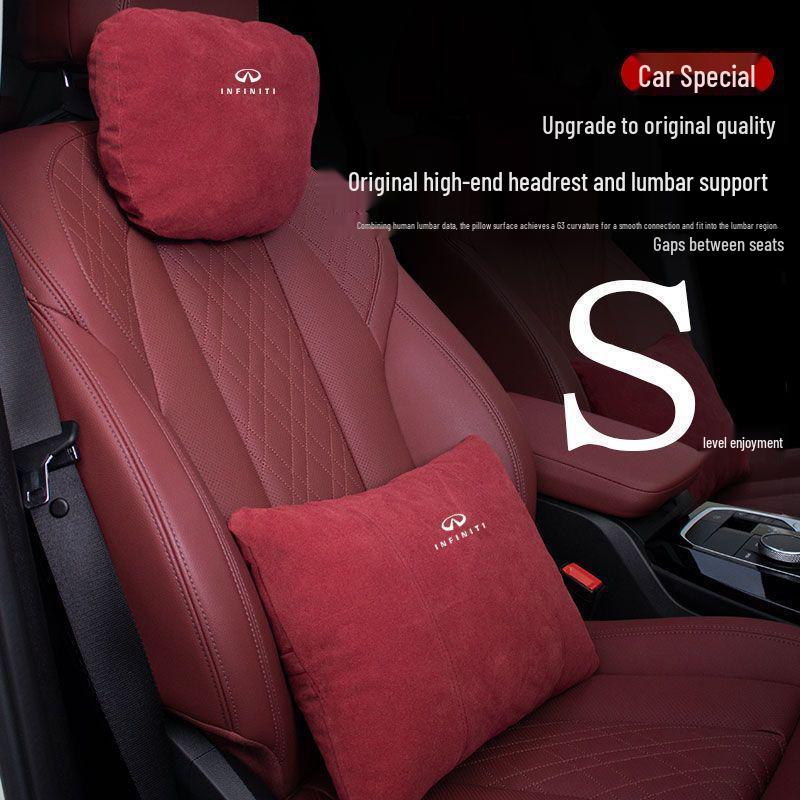 Подушки для подголовника и поясничной поддержки для Infiniti Q60/Q70/Q50L/QX50/60/70