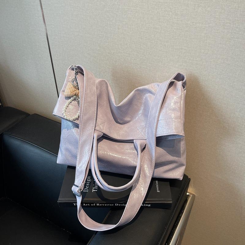 Вместительная портативная сумка для поездок на работу, женская новая модная сумка-тоут, универсальная наплечная сумка-мессенджер