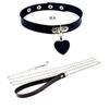 Pu Fetish Leather Choker Harness Women Goth Oшейник Поводок Для Девочек Ювелирные Изделия Модное Женское Нижнее Белье Пояс Экзотические Аксессуары