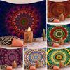 Indian Mandala Tapestry Wall Hanging Colorful Boho Home Decor Beach Throw Rug Blanket Room Decor Aesthetic Bohemian Tapestries