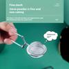 1 шт. Сито для муки из нержавеющей стали, Чайный шарик, Фильтр для порошка, Артефакт, Бытовая ручка, Круглый фильтр для чая, Чайная приправа