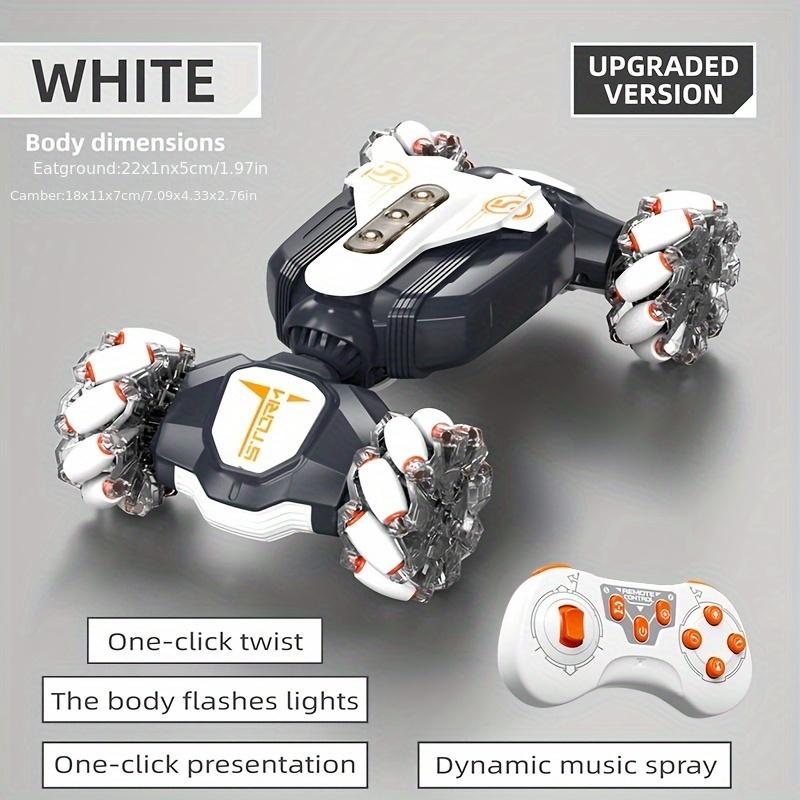 Пульт дистанционного управления Twist Stunt Car, пульт дистанционного управления 2.4G, управление индукционными часами, увеличение срока службы батареи, мощный, вращение на 360° с деформацией грунта