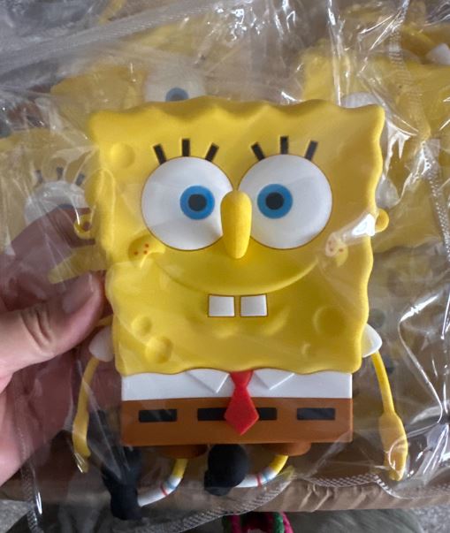 New cartoon SpongeBob SquarePants Kids Shoulder Bags Girl and Boys Cute gift Bag