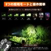 2024 Новый улучшенный светодиодный фонарик EDC Маленький легкий удобный фонарь Высокая яркость USB перезаряжаемый фонарик Яркий 8 режимов освещения Мини-фонарь