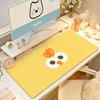 Cartoon Dun D-Dun C-Chicken Mouse Pad Anti Slip Rubber Edge Locked Thickened Laptop Gaming Desk Mat
