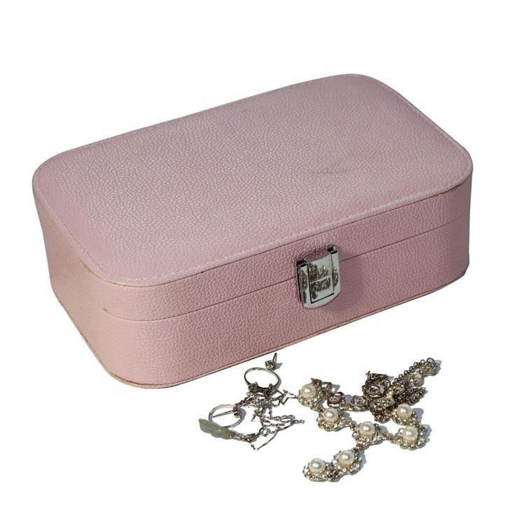 Luxury Leather Jewelry Box for Travel and Gift Customized PU Box