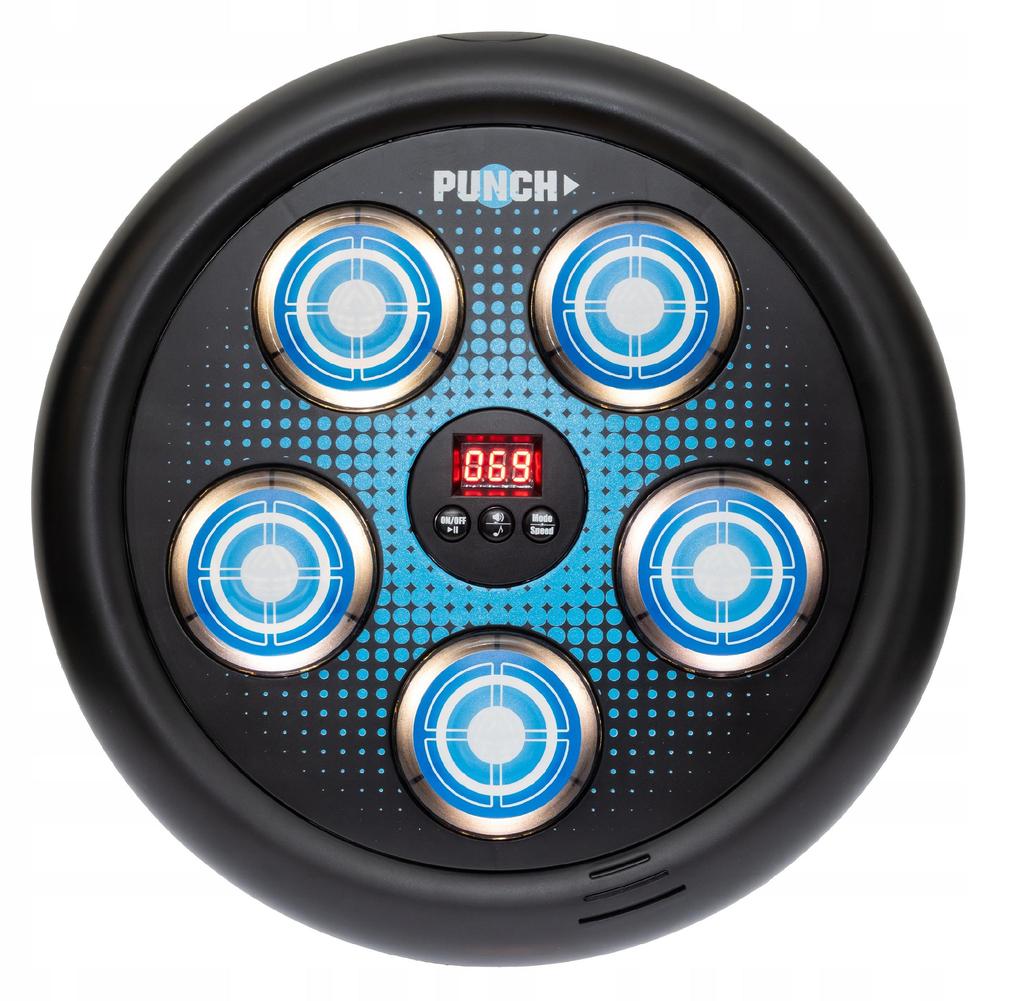 Musical LED Boxing Machine Interactive Set + Free Gloves