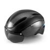ROCKBROS Bicycle Helmet for Adults with Magnetic Road Ultra CPSC Commuting To City Size LED Light Can Be Junior High High School Students Goggles,