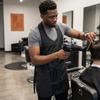 Waterproof Black Stylist Apron Professional Barber Shop Work Clothes  Hairstylist