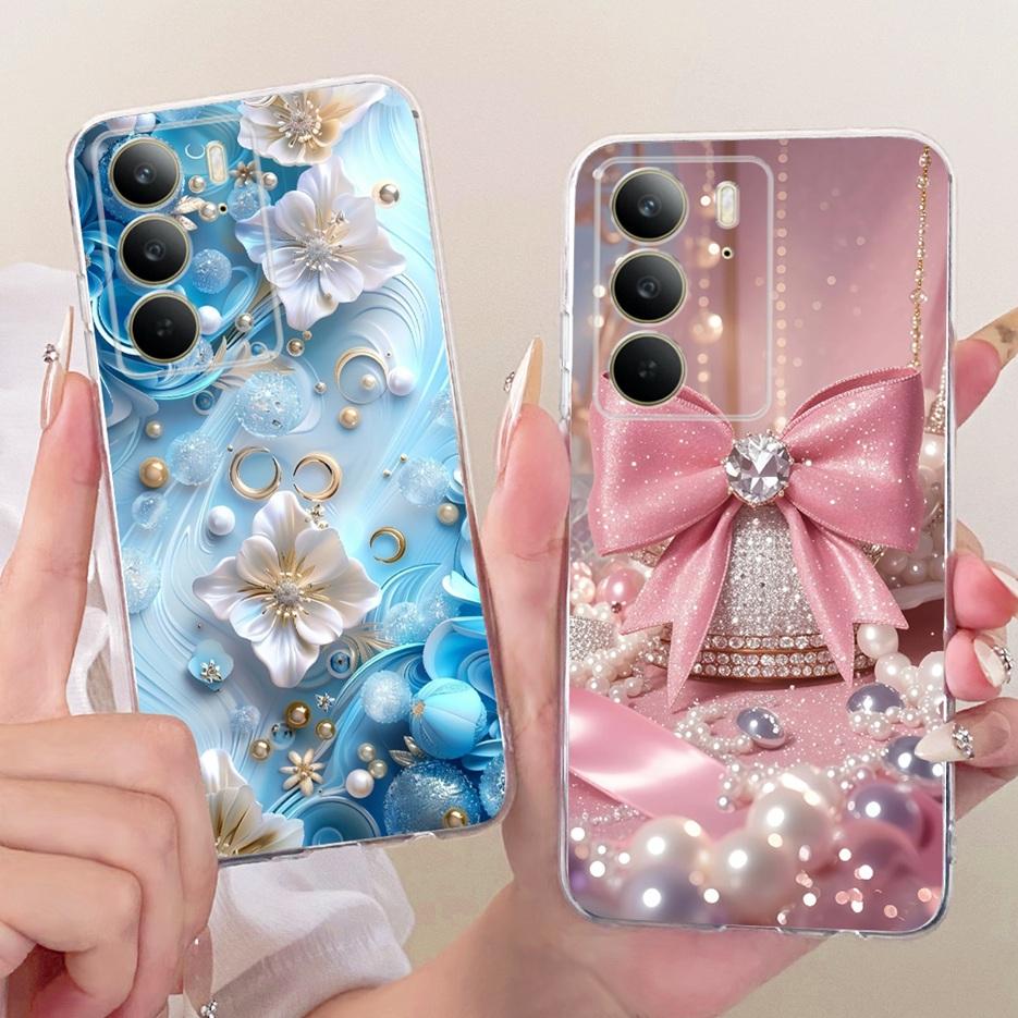 Чехол для Realme C75 4G Чехол RealmeC71 С рисунком «Дракон и Тигр» Мягкий Тонкий Чехол для Телефона Для Realme C71 C75 C 75x RealmeC75 X