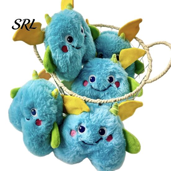 Durable Plush Dog Toys Chew Toy, Interactive Squeaky Stuffed Animal, Cute Cartoon Animal Pet Design, Puppy Teething Toy for Small And Medium Dogs