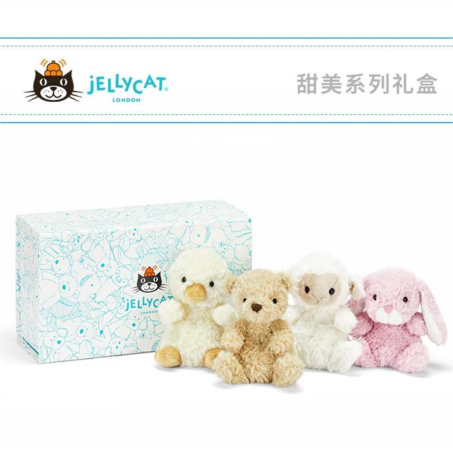 JELLYCAT Короткие Ножки Сладкая Подарочная Коробка Милая Кукла Плюшевая Кукла Средняя Высокая