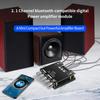 ZK-MT21 Цифровой усилитель HiFi DIY Мини Bluetooth 5.0 2.1-канальный усилитель сабвуфера Модуль для телевизора